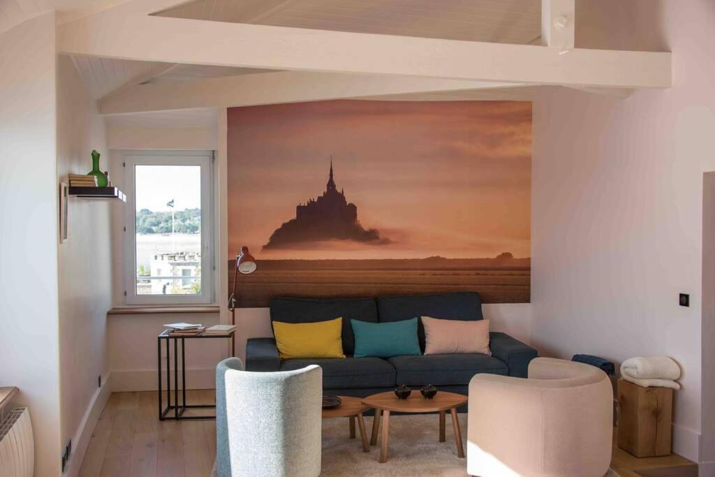 Dinard, Tres Bel Appartement***** Avec Vue Sur Mer Екстериор снимка